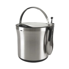 SteeL Ice Bucket & Tong Set