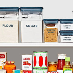 8-Piece Prelabeled Baking POP Container Set