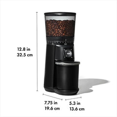 Conical Burr Coffee Grinder - Matte Black