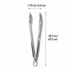 Grilling Tongs with Built-In Bottle Opener