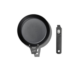Carbon Steel With Removable Handle 8in Pan