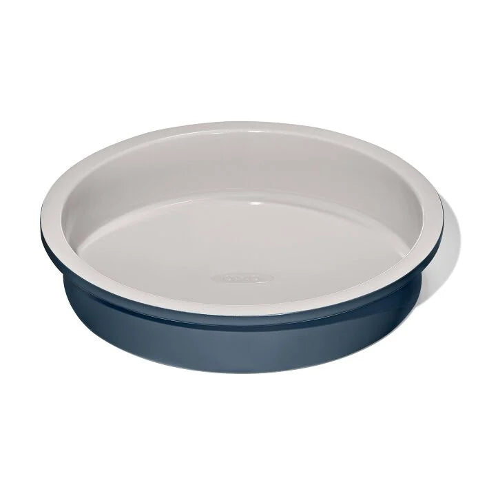 Non-Stick Pro Ceramic Coated Metal Bakeware 9” Round Cake Pan – Storm Blue