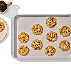Non-Stick Pro Ceramic Coated Metal Bakeware Half Sheet Pan - Biscuit