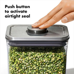 Steel POP Container - Big Square Medium (4.4 Qt)
