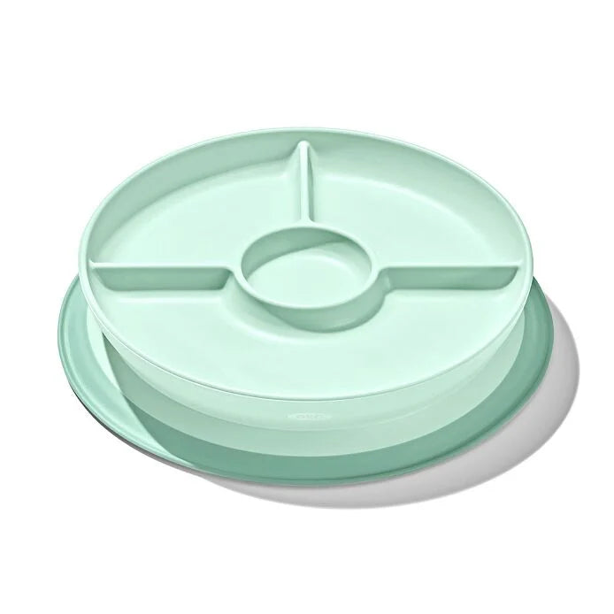 Stick & Stay Suction Divided Plate